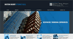 Desktop Screenshot of bostoninjuryattorney-blog.com